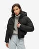 Superdry Sports Puffer Bomber Jacket pure black Women