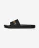 Chanclas Superdry Logo Pool negro dorado
