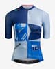 Maillot Suarez Edición Giro d'Italia 2025 manga corta azurra mujer