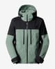 Chaqueta con capucha The North Face Chakal verde claro negro