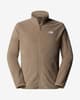 Forro polar The North Face Glacier Fleece Full Zip marrón claro