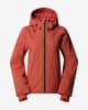 Chaqueta con capucha The North Face Lenado rojo anaranjado mujer