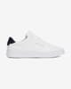 Tommy Hilfiger Court Leather Detail Shoes pure white black