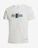 Camiseta Trangoworld Viento Evasion manga corta blanco azul