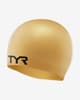 Badekappe TYR Solid Silicone in Gold.