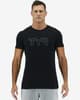 Camiseta TYR Tri Blend Tech manga corta negro puro