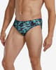 TYR Durafast Elite Brief Swimsuit Black Sky Blue