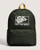 Mochila Vans Old Skool 22L verde oscuro blanco amarillo