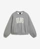 Vans Stadium Loose Crew Sweatshirt grey white Kids