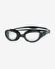 Gafas de natación Zoggs Phantom 2.0 gris negro con lentes transparentes