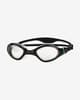 Zoggs Tiger LSR+ Swimming Goggles Black with Clear Lenses