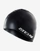 Czepek pływacki Zone3 Silicone Swim Cap czarny biały