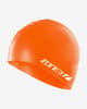 Zone3 Silicone Swim Cap Swimming Cap orange white