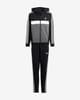 Survêtement adidas Tiberio Colorblock Fleece 3 bandes gris noir enfant