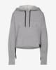 Sudadera con capucha adidas Studio Lounge Fleece gris mujer
