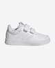 Zapatillas adidas Tensaur Sport Hook and Loop blanco grisáceo infantil