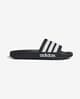 Chanclas adidas Adilette Shower negro mate blanco