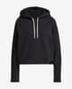 Sudadera con capucha adidas Studio Lounge Fleece negro mujer