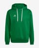 Sudadera con capucha adidas Entrada 22 verde blanco