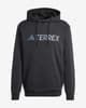 Sudadera con capucha adidas Terrex Multi Large Logo negro puro azul