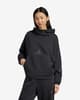 Sudadera con capucha adidas Z.N.E. Overhead negro puro mujer
