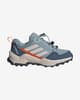 Chaussures adidas Terrex Ax4s Speed Lacing bleu foncé bleu clair blanc enfant