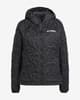 Chaqueta con capucha adidas Terrex Xperior PrimaLoft Insulated negro puro mujer