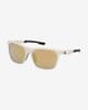 Óculos adidas Sport SP0091 branco mate preto lentes espelhadas castanho