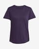 Camiseta adidas Essentials Yoga manga corta lila oscuro mujer