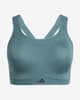 Sujetador adidas TLRD Impact Training High Support azul turquesa negro