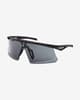 Okulary adidas Sport SP0107 czarne z lustrzanymi soczewkami czarne