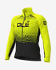 Alé Summit DWR Jacket Black Fluorescent Yellow