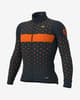 Maillot Alé PRR Stars manche longue gris foncé orange fluo