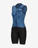 Traje integral Alé PRAGMA Mirror corto azul negro mujer