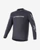 Maillot Alpinestars A-Dura Switch manga larga negro mate blanco