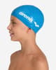 Arena SIlicone Logo Swimming Cap Blue Kids