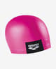 Arena Logo Moulded Swimming Cap Pink