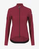 Maillot Assos UMA GT Spring Fall c2 manga larga rojo oscuro mujer