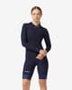 Attaquer A-Line Winter 2.0 Damen Langarmtrikot marineblau