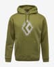 Black Diamond Chalked Up 2.0 Hoodie dark green white
