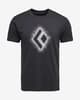 Camiseta Black Diamond Chalked Up 2.0 manga corta gris oscuro
