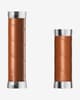 Brooks England Slender Leather Grips 100-130 mm Honey Brown