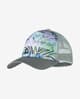 Buff Trucker Kinder Kappe grau/lila/blau