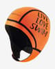 Swim Cap Buddyswim Neoprene Trilaminate Warmth 2.5mm orange