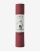 Tapete Born Living Yoga Wave 6 mm vermelho escuro