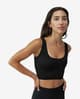 Born Living Yoga Yami Sport-BH schwarz