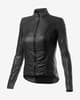 Chaqueta fina cortavientos Castelli Aria Shell gris oscuro mujer