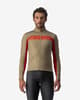 Castelli Mortirolo VI GORE-TEX INFINIUM™ Jacke olivgrün/orange-rot