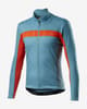 Castelli Mortirolo VI GORE-TEX INFINIUM™ Jacke hellblau/orange