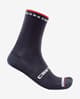 Calcetines Castelli Pro 15 Rosso Corsa azul oscuro
